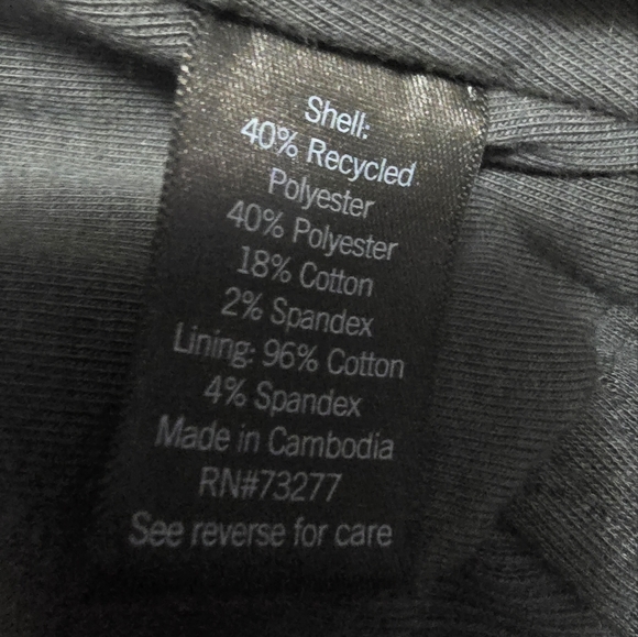 FLX Womens Croppes Quilted Jacket. Gray . Size S - Picture 14 of 14